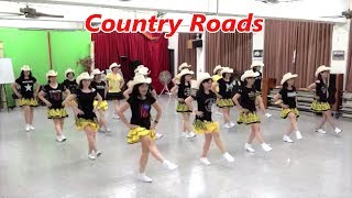 Country Roads｜Line Dance by Kate Sala｜Demo amp Walkthru｜鄉村道路｜含導跳｜4K [upl. by Crowley]