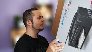 Unboxing und Erstkonfiguration Epson ET 2650 [upl. by Yasmin]