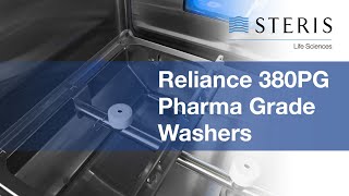 Reliance® 380PG Pharmaceutical Grade Washer  STERIS Life Sciences [upl. by Crosby658]