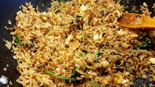 Nasi goreng KampungHomemade versionMalaysian Fried Rice [upl. by Laemaj]