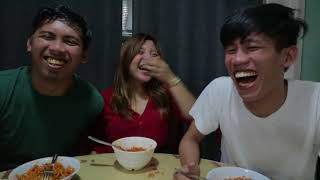 SPICY NOODLE CHALLENGE with CONG amp JUNNIE BOY [upl. by Iggie]