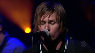 Angels and Airwaves  The Adventure live at David Letterman Show HD [upl. by Pamella65]