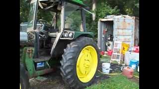 John Deere 2355 tractor split clutch replacement Part 1 [upl. by Madlin87]