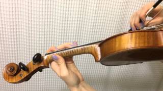 How to Play Vibrato Violin Tutorial [upl. by Petracca]