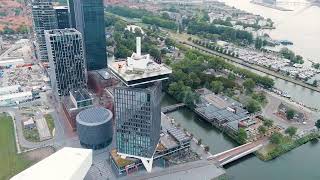 Amsterdam Netherlands ADAM Toren is the most fashionable tower in Amsterdam It is located in t [upl. by Llednik4]