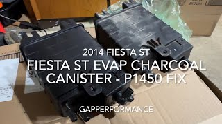 Fiesta ST Canister Replacement  P1450 Fix [upl. by Levine]