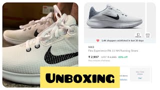 AJIO Delivers  Unboxing the Nike Flex Experience RN 11 NN Running Shoes [upl. by Spearman]