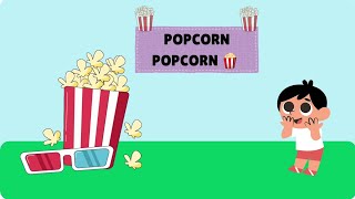 Popcorn Popcorn nursery rhymes  Popcorn Popcorn 🍿  English Animated Nursery Rhymes [upl. by Akili799]