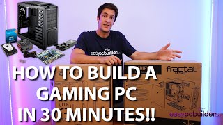 How to Build a PC in 30 minutes with EasyPCBuilder  Gaming PC [upl. by Yeliac518]