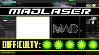 Demo of MadLaser  MadMapper with LaserCube quick overview of different features [upl. by Labanna]