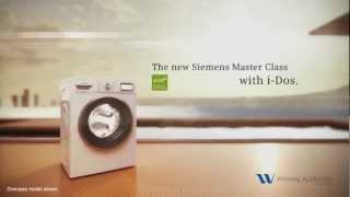 The Siemens iQ 800 Master Class Washer With iDos  Winning Appliances [upl. by Nitsruk710]