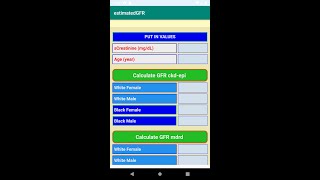 Calculation of eGFR [upl. by Maclaine]