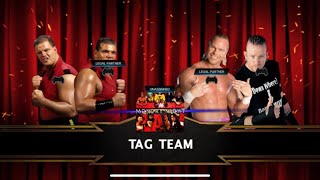 The Quebecers Vs The New Age Outlaws Wwf 2k23 [upl. by Navi693]