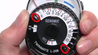 Sekonic L208 Quick Start [upl. by Genesa515]