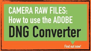 Camera Raw How to use Adobe DNG Converter [upl. by Artimed]