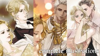 Maybe ♡ Remarried Empress Complete Illustrations [upl. by Anaiv]