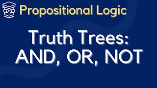 Propositional Logic Truth Trees and or not [upl. by Casimire]