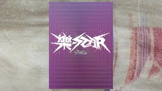 Stray Kids  RockStar Limited Star Ver CD UNBOXING [upl. by Bakki537]