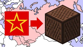 The Soviet Anthem played with Minecraft noteblocks [upl. by Packton]