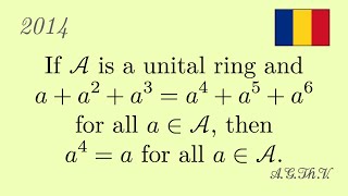 Romanian District Mathematical Olympiad 12th grade 2014 problem 3 [upl. by Lippold876]