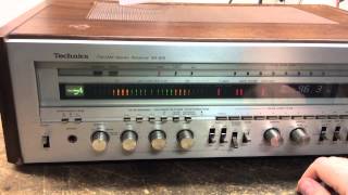 Technics SA818 Stereo Receiver [upl. by Siubhan998]