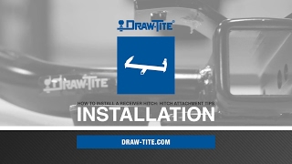 How To Install A Receiver Trailer Hitch  Hitch Attachment Tips Draw•Tite® [upl. by Addam649]