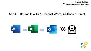 Send Bulk Emails using Excel and Outlook [upl. by Ayalahs64]