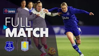 Full Match Everton v Aston Villa  Barclays WSL 202425 [upl. by Angie]