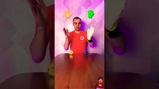 ❌💪HAND OR GLOVE🔀🔀greenscreen cutvideo short challenge football boy comedy funny gloves [upl. by Calvina]