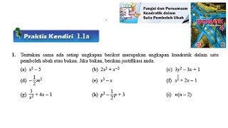 KSSM Matematik Tingkatan 4 Bab 6 praktis kendiri 61b 1 2 Ketaksamaan Linear dalam Dua Pemboleh Ubah [upl. by Ihcekn]