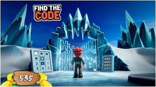 Roblox Find the Code  Ice Map Challenge  Yousefs Studios [upl. by Ambie180]