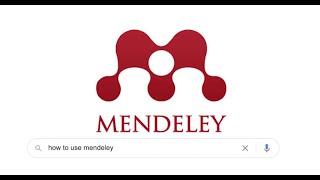 How to Use Mendeley Reference Manager [upl. by Emirak]