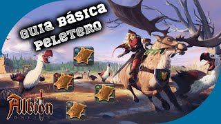 Albion Online  Guía Básica Peletería  Donde Conseguir Piel Dura Fina y Piel Media Buen Profit [upl. by Osrick329]