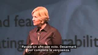 El Poder de la vulnerabilidad Brené Brown en TEDHouston [upl. by Nolyag524]