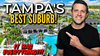 EXCLUSIVE Tour Inside TAMPA FLORIDAS Top Suburb With New Construction Homes Wesley Chapel Florida [upl. by Swain]