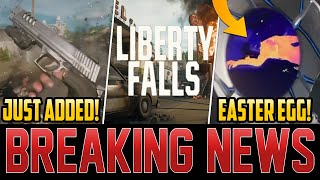 BRAND NEW ZOMBIES CONTENT – LIBERTY FALLS EASTER EGG UPDATE Black Ops 6 Zombies [upl. by Dewees]