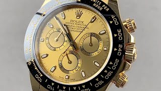 Rolex Cosmograph Daytona Oysterflex 116518LN Rolex Watch Review [upl. by Tamera645]