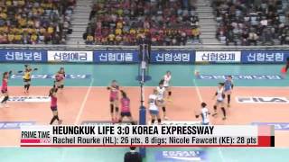 VLeague Heungkuk Life vs Korea Expressway Korean Air vs OK Savings Bank V [upl. by Aicat]