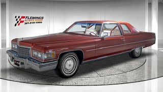 1976 Cadillac Coupe de Ville Test Drive and Walk Around [upl. by Borroff]