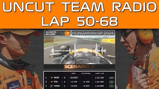 LANDO NORRIS  Team Radio  2024 Hungary  The Race [upl. by Torosian]