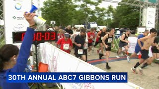 Thousands participate in 30th annual ABC7 Gibbons Run for fight to end leukemia [upl. by Robaina53]