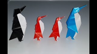 Origami Penguen Yapımı [upl. by Eiggem418]