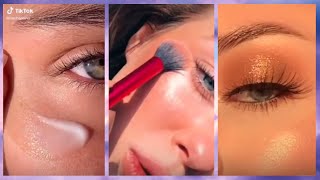 TOP AESTHETIC MAKEUP TUTORIALS  TIKTOK COMPILATION 2021 part 2 [upl. by Danas]