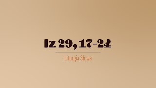 PierwszeCzytanie  2 grudnia 2022 [upl. by Einavoj]