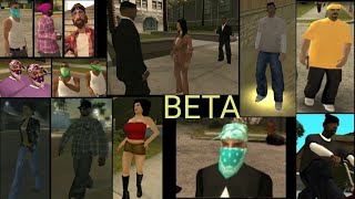 Peatones beta  GTA San Andreas AndroidPC [upl. by Racklin]