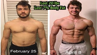 Intermittent Fasting 6 Week Body Transformation  Examining the Experience [upl. by Tristas]