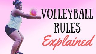 HOW TO PLAY VOLLEYBALL ⎮RULES EXPLAINED [upl. by Morty]