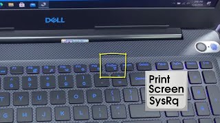 How to take a screenshot on Dell laptop [upl. by Alysoun]