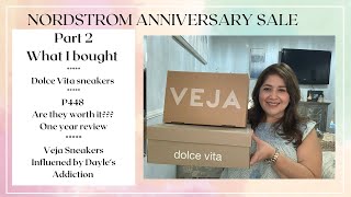 Nordstrom sale  Veja amp Dolce Vita sneakers  P448 review  Influenced by DaylesAddiction veja [upl. by Gaughan]