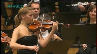 Antonin Dvořák Romance for Violin and Orchestra performed by Tanja Sonc [upl. by Eatnod]